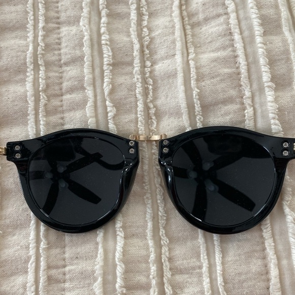 ATTCL Round Polarized Sunglasses for Women - UV Protection Metal frame - Picture 4 of 8